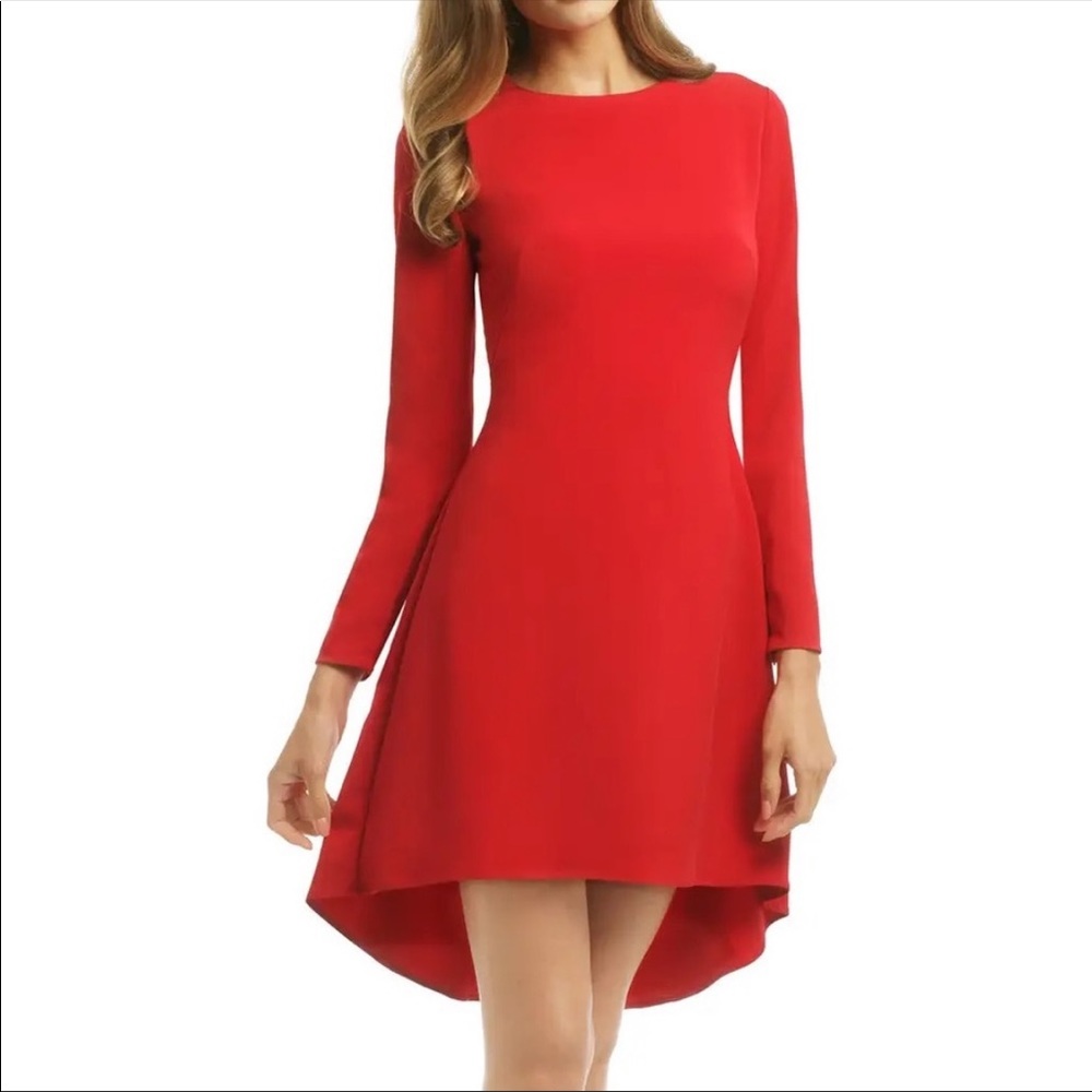 Nha Khanh West Hem A-Line Dress Long Sleeve. Various sizes